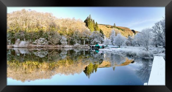 A rather frosty Loch Ard Panoramic .  Framed Print by JC studios LRPS ARPS