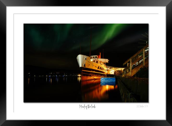Maid of the Loch Framed Mounted Print by JC studios LRPS ARPS