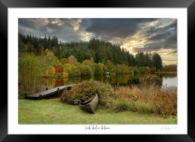 Loch Ard ( a real life painting ) Framed Print by JC studios LRPS ARPS