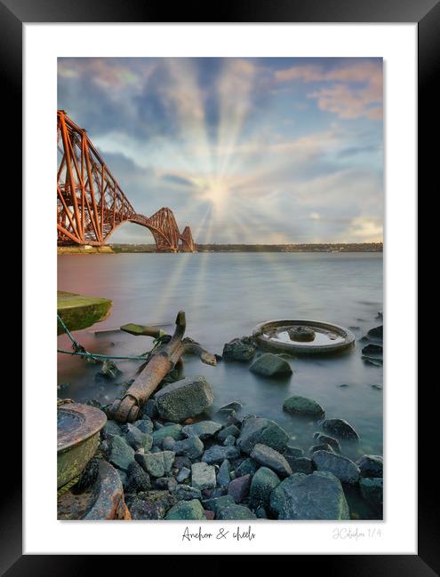 Anchor and wheels go Forth Framed Print by JC studios LRPS ARPS