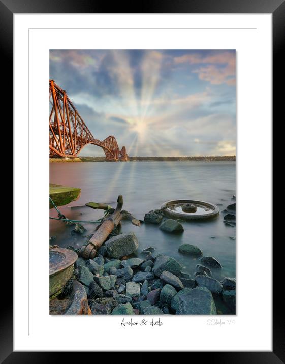 Anchor and wheels go Forth Framed Mounted Print by JC studios LRPS ARPS