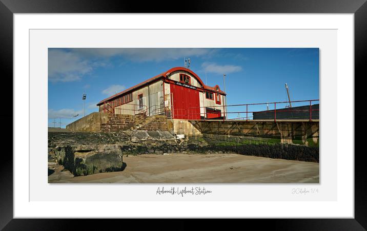 Arbroath Lifeboat Station Framed Mounted Print by JC studios LRPS ARPS