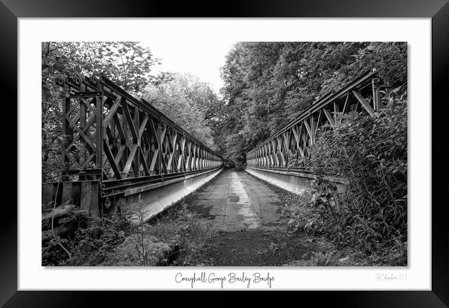 Graighall Bailey bridge Framed Print by JC studios LRPS ARPS