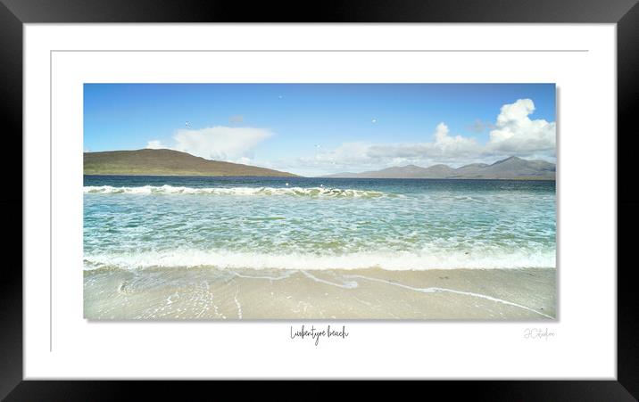 Luskintyre beach Framed Mounted Print by JC studios LRPS ARPS