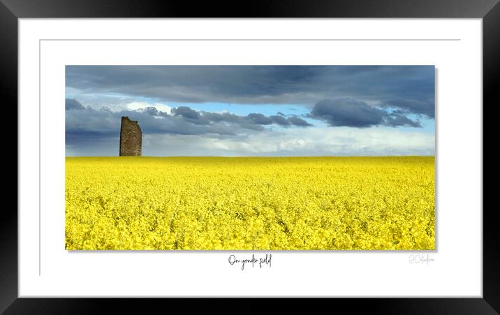 On yonder field Framed Mounted Print by JC studios LRPS ARPS