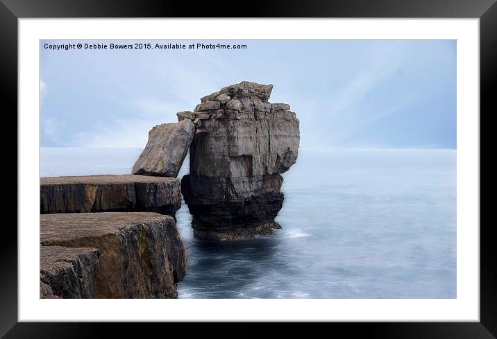  Pulpit Rock  Framed Mounted Print by Lady Debra Bowers L.R.P.S