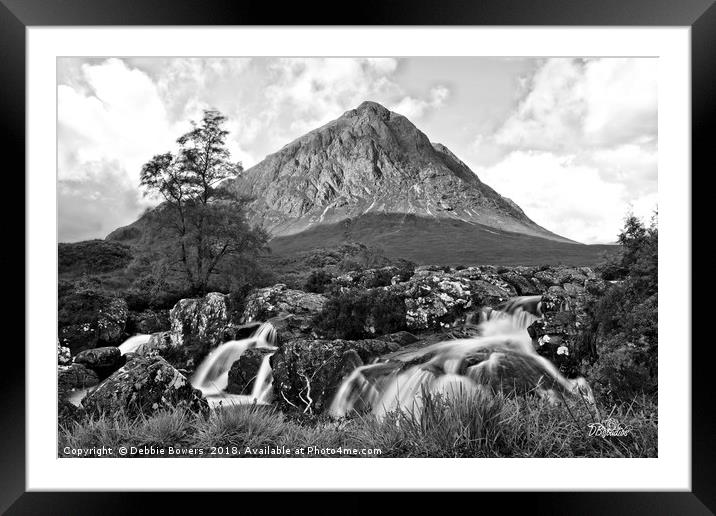 Buachaille Etive Mor  Framed Mounted Print by Lady Debra Bowers L.R.P.S