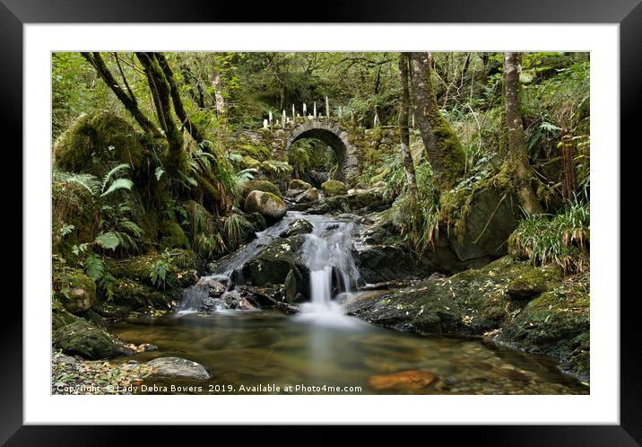 Fairy Bridge of Glen Creran Framed Mounted Print by Lady Debra Bowers L.R.P.S