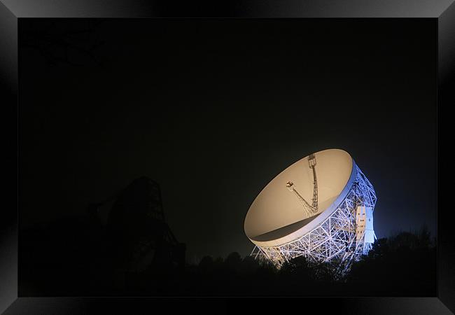 Jodrell Bank Radio Telescope Framed Print by Paul Corrigan