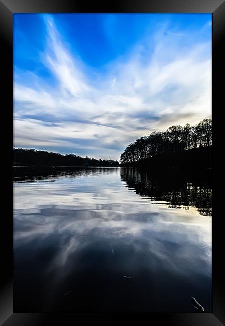 The beauty at the lakes. Framed Print by