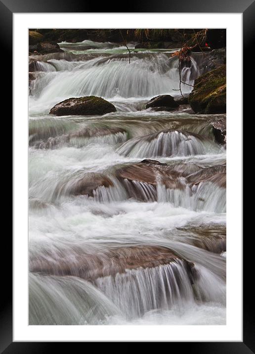 fresh spring flow Framed Mounted Print by Stephen Walters