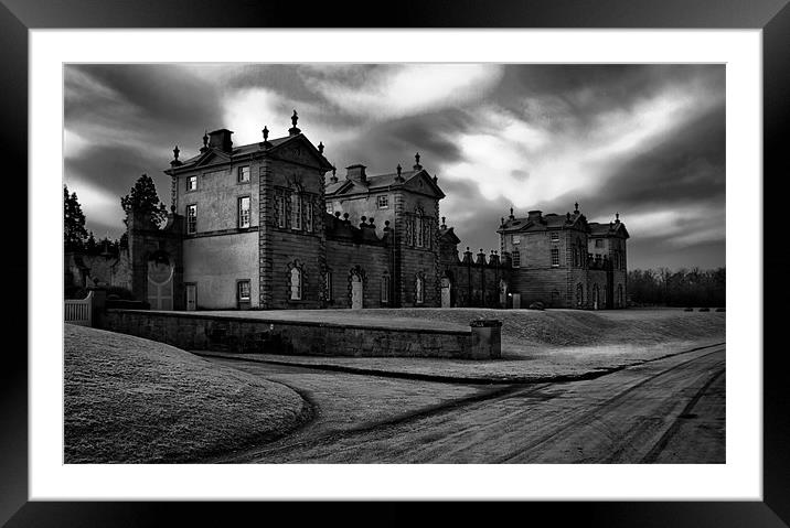 The Chateau Framed Mounted Print by Tommy Reilly