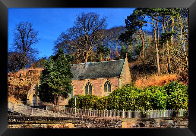 The Church Framed Print by Tommy Reilly