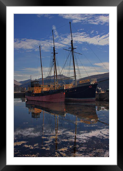 The Vital Spark Framed Mounted Print by Tommy Reilly