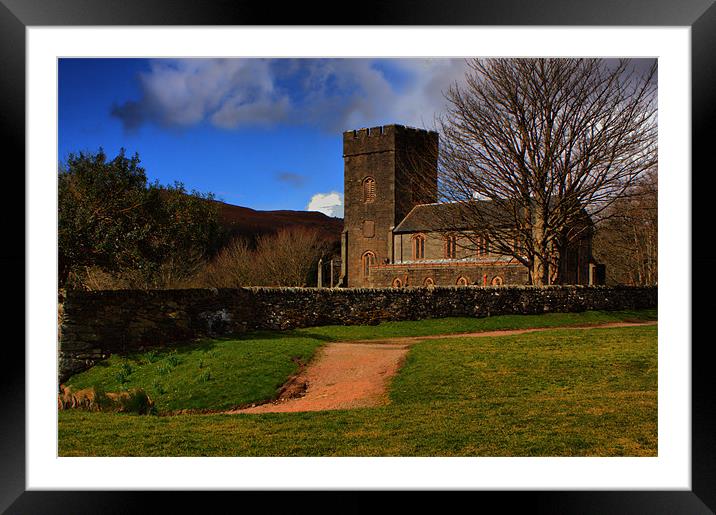 Kilmartin Church Framed Mounted Print by Tommy Reilly