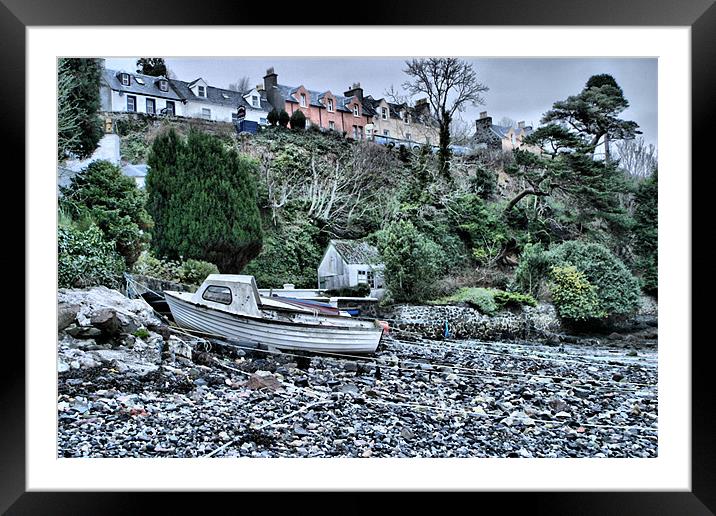 Portree Framed Mounted Print by Tommy Reilly