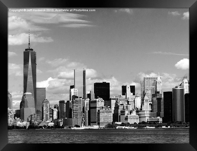 Freedom Tower New York Framed Print by Jeff Hardwick