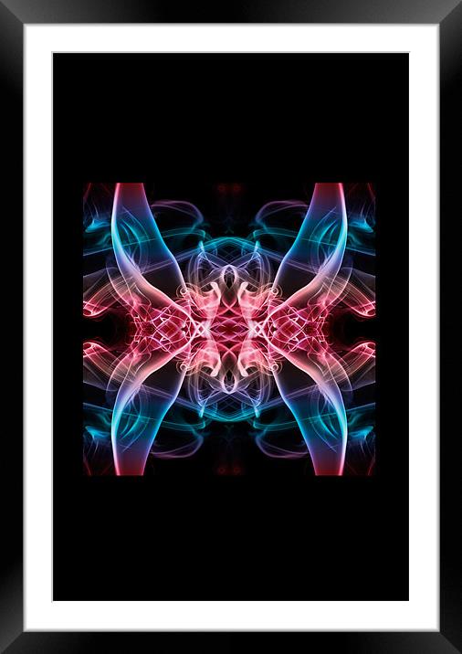 Smokey butterfly 4 Framed Mounted Print by Steve Purnell