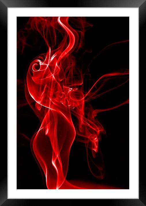 Dragons Breath 6 Framed Mounted Print by Steve Purnell