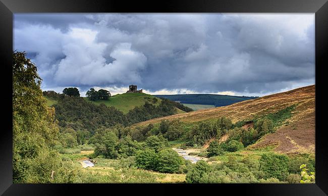 Auchindoun Castle Framed Print by Douglas McMann