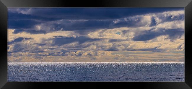 Somewhere, beyond the sea.... Framed Print by Douglas McMann