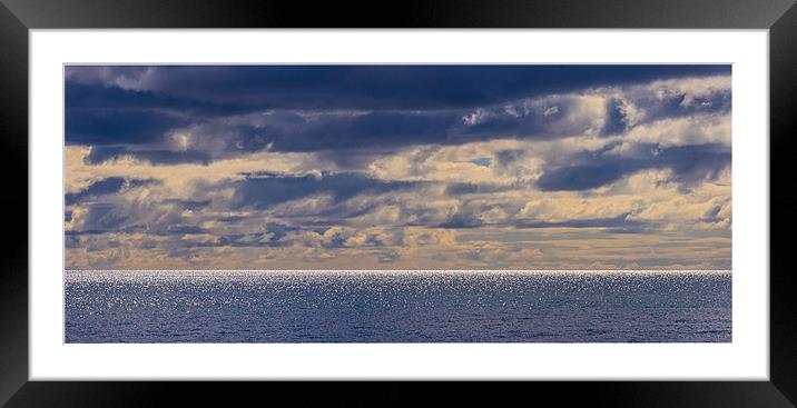 Somewhere, beyond the sea.... Framed Mounted Print by Douglas McMann