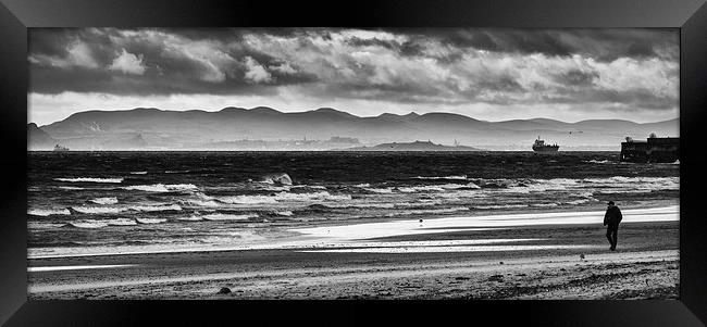 Waiting for the Storm Framed Print by Douglas McMann