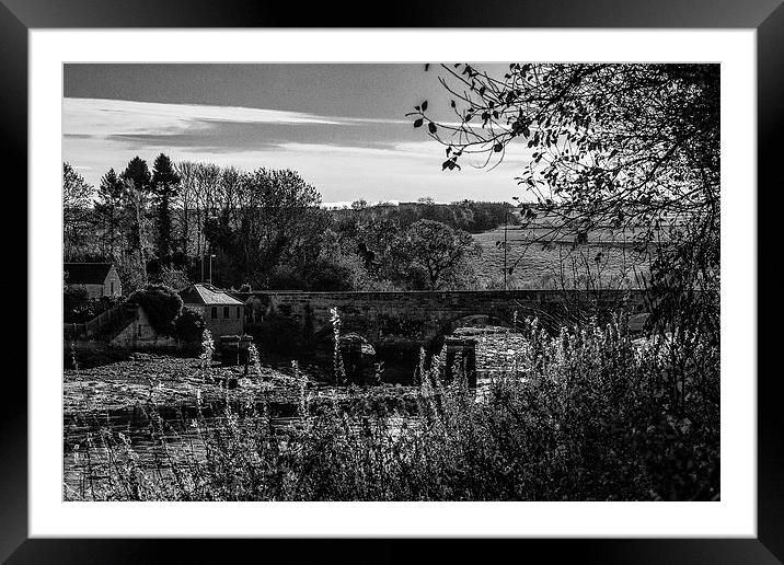 The Bishops Brig... Framed Mounted Print by Douglas McMann