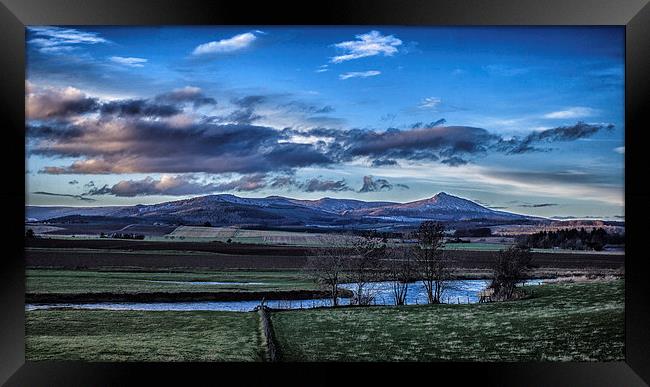 ...a light dusting. Framed Print by Douglas McMann