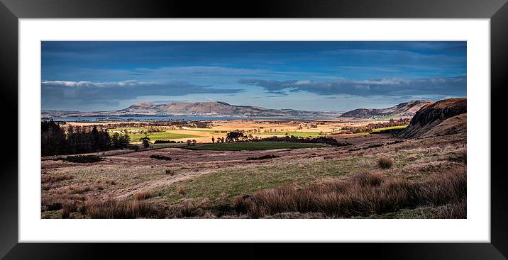 ...where the green fields of Orwell are waiting... Framed Mounted Print by Douglas McMann