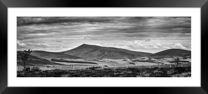Beinn Ruaidhneis Framed Mounted Print by Douglas McMann