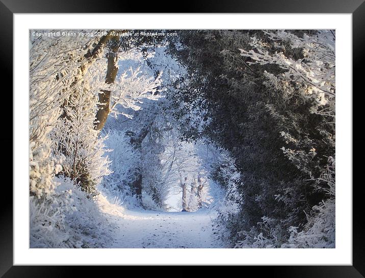  Winter wonderland Framed Mounted Print by Carol Young