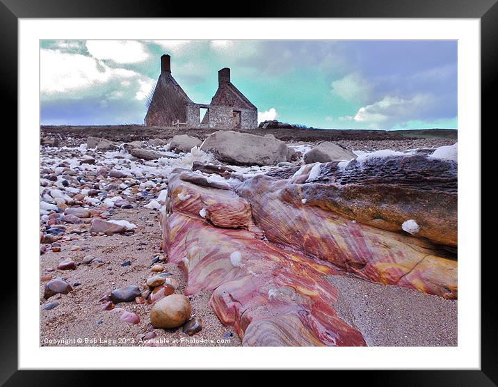 Abandoned Framed Mounted Print by Bob Legg