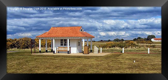  Turnberry Golf Course Ailsa Starters Hut Framed Print by Douglas Clark