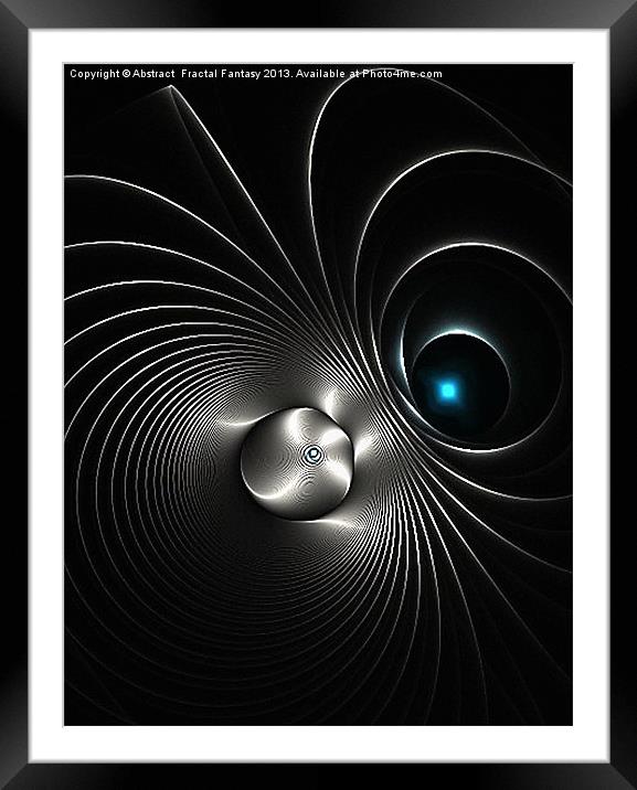 Abstract 59 Framed Mounted Print by Abstract  Fractal Fantasy