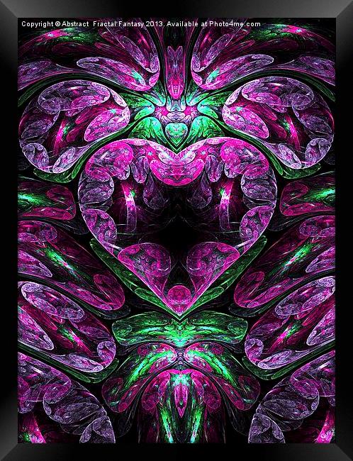 Music Is The Doctor Framed Print by Abstract  Fractal Fantasy