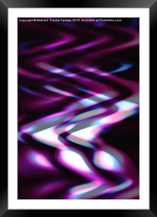 Mind Games (Its A Miracle) Framed Mounted Print by Abstract  Fractal Fantasy