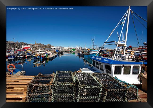 Fraserburgh - Aberdeenshire Scotland Framed Print by Cass Castagnoli