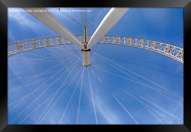 In the Eye Framed Print by Cass Castagnoli