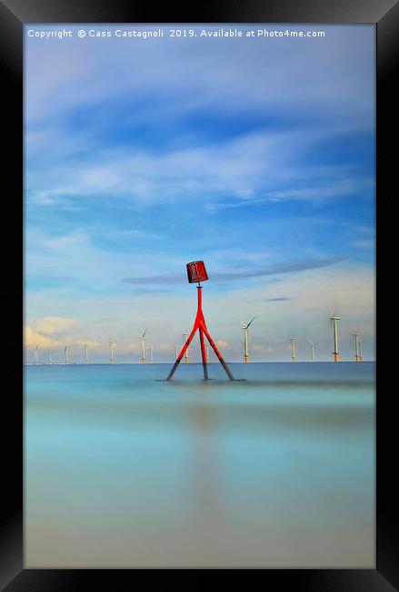 On the Breeze Framed Print by Cass Castagnoli