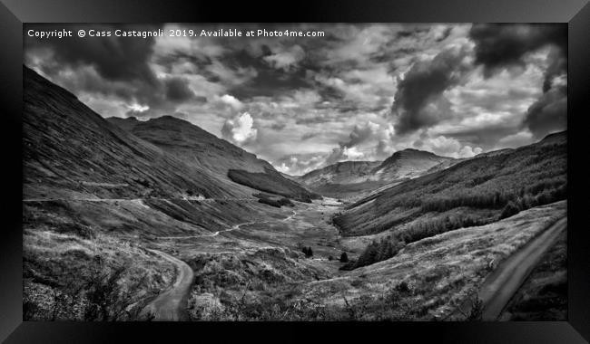 Argyll Forest Park, Scotland Framed Print by Cass Castagnoli