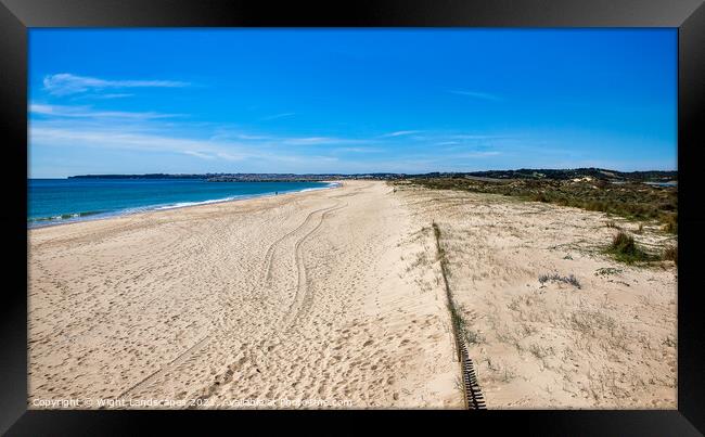 Praia de Alvor Algarve Portugal Framed Print by Wight Landscapes