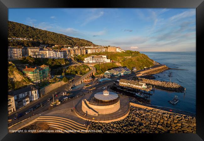 Ventor Rotunda Isle Of Wight Framed Print by Wight Landscapes