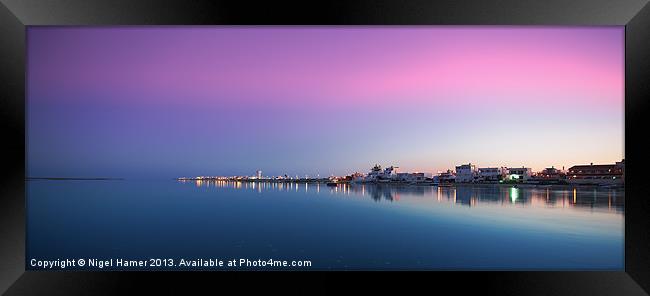 Ilha de Faro Framed Print by Wight Landscapes