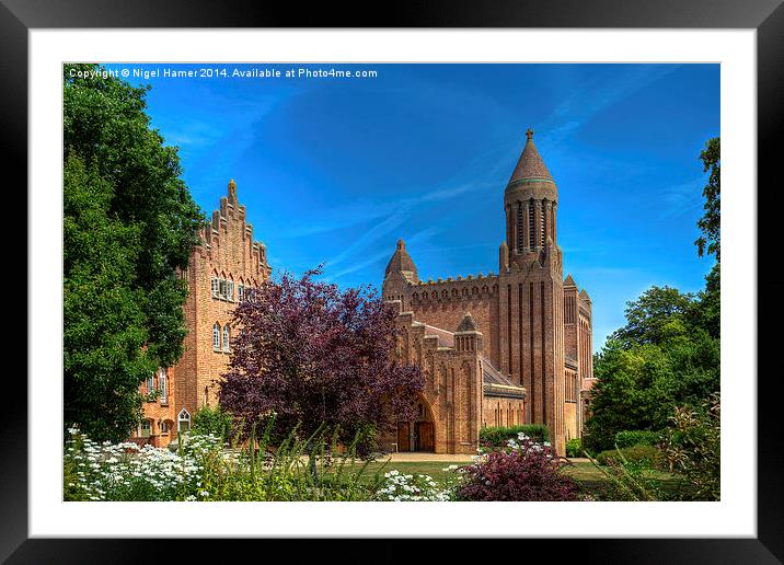 Quarr Abbey #2 Framed Mounted Print by Wight Landscapes