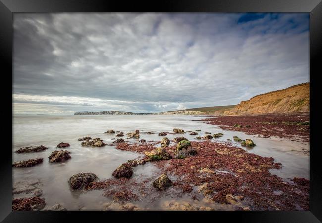 Compton Bay Framed Print by Wight Landscapes