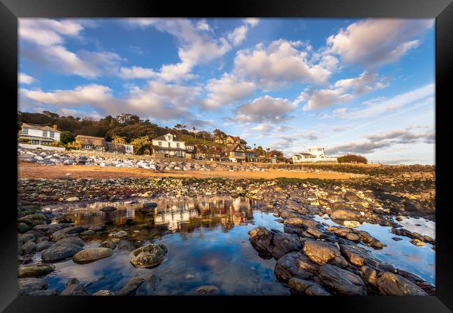 Steephill Cove Framed Print by Wight Landscapes