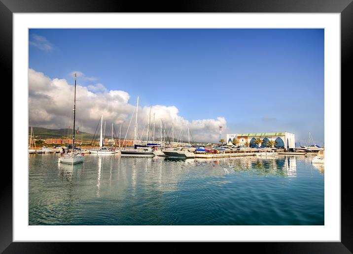 Marina Smir Framed Mounted Print by Wight Landscapes