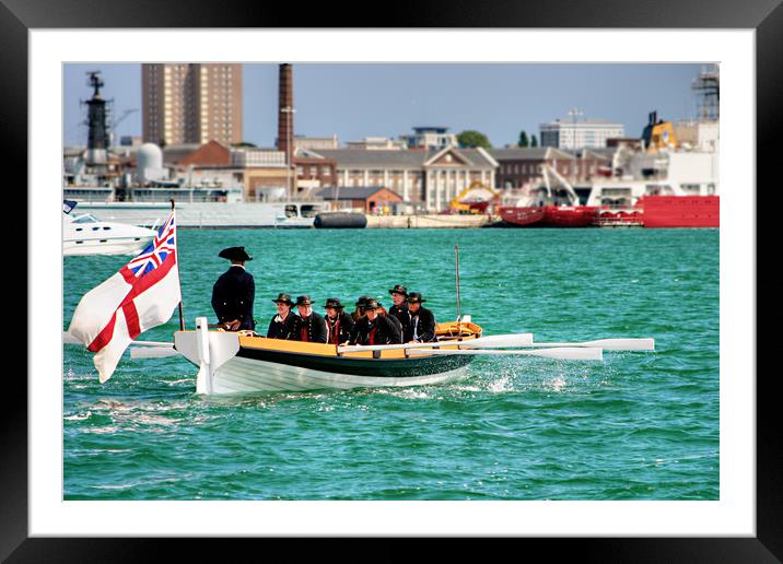 The Gunpowder Run Framed Mounted Print by Wight Landscapes