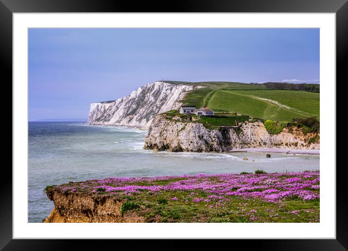Fort Redoubt  Framed Mounted Print by Wight Landscapes